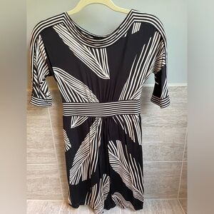 Petite dress. Beautiful print.